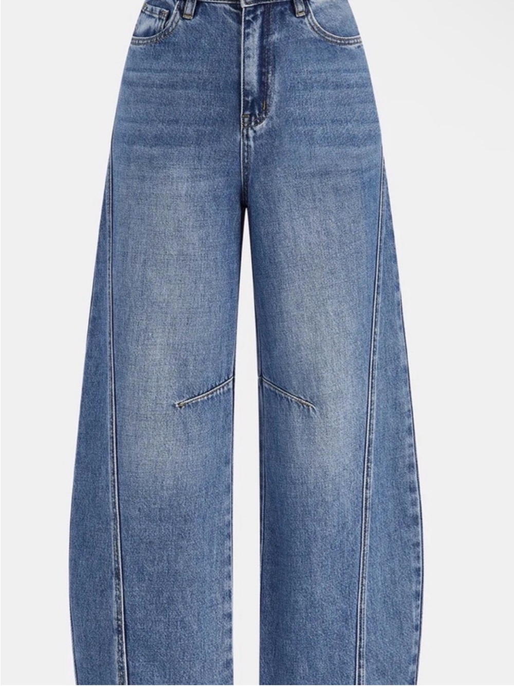 Commense denim curve-barrel (S/4)